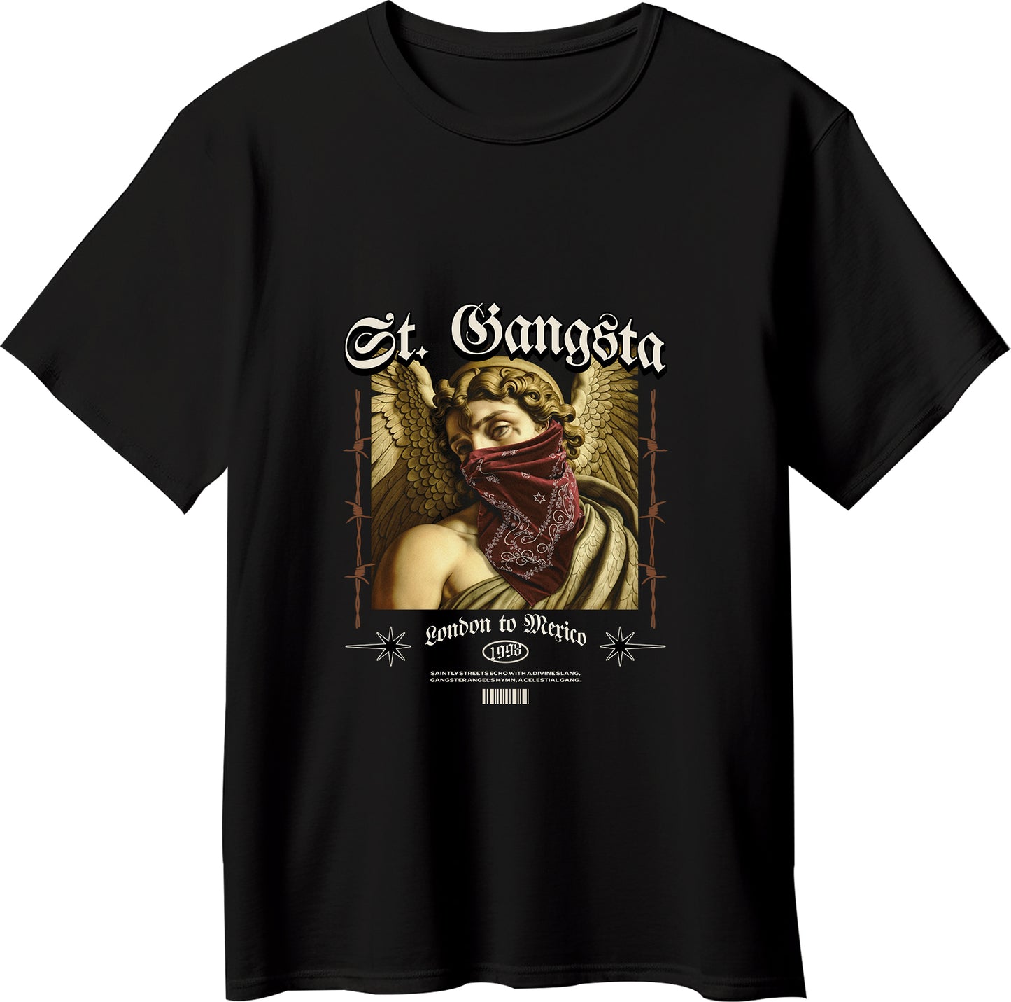 St. Gangsta T-Shirt - Opendoor Accessories