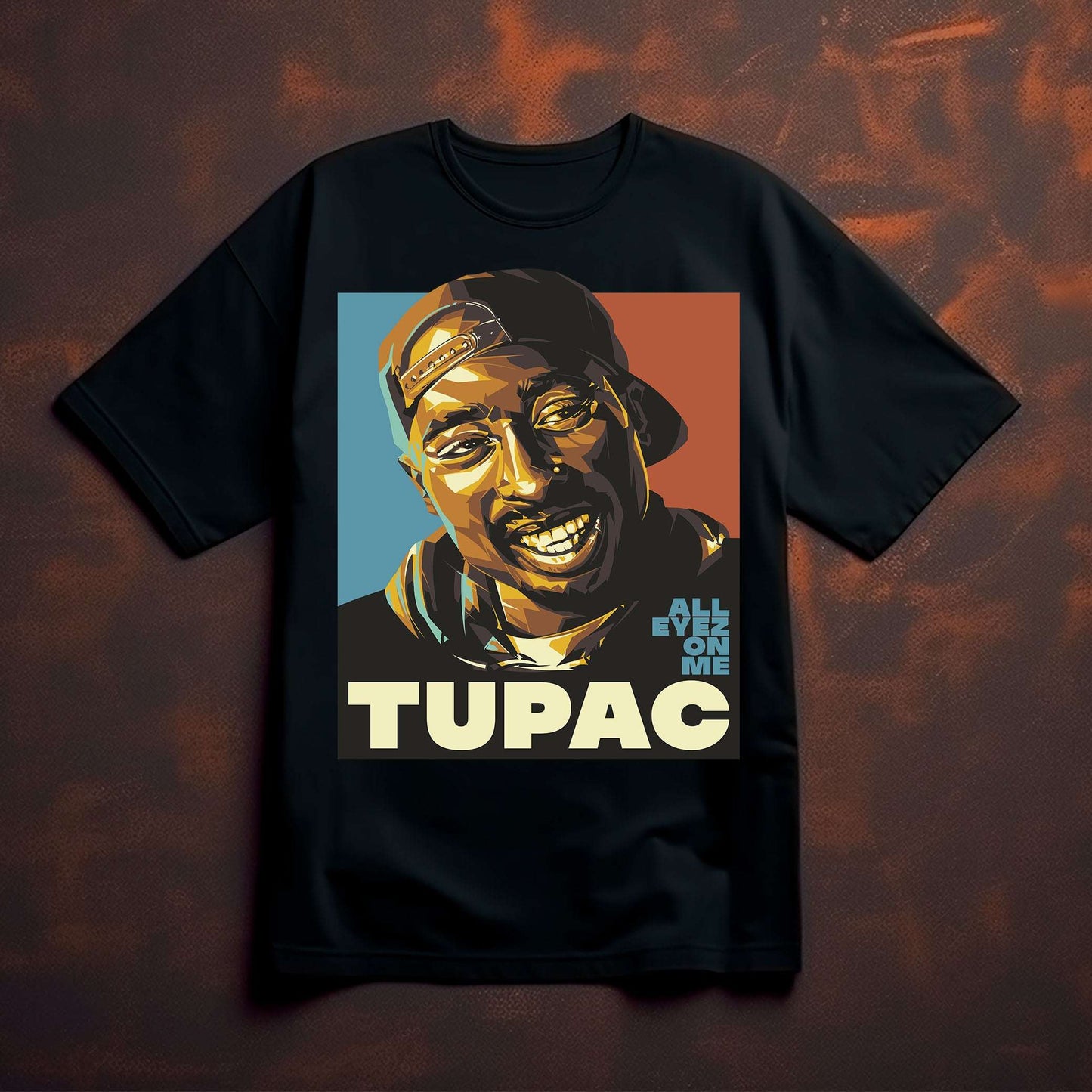 Tupac Pop Art T-Shirt - Opendoor Accessories