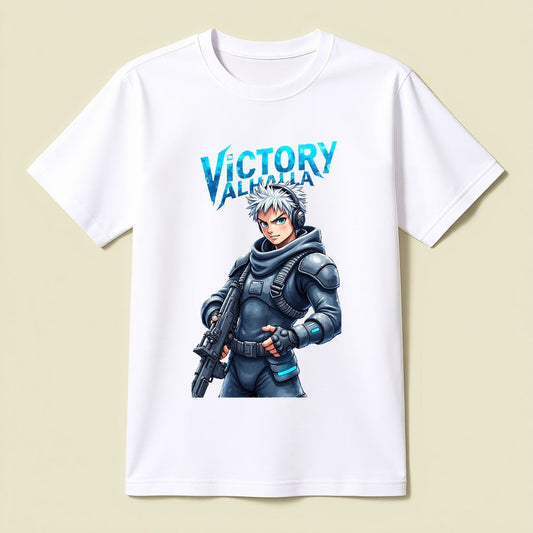 Anime Soldier Men Gamer T-Shirt: Opendoor Accessories