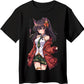 Anime or Magna Graphic T-Shirt - Black - Opendoor Accessories