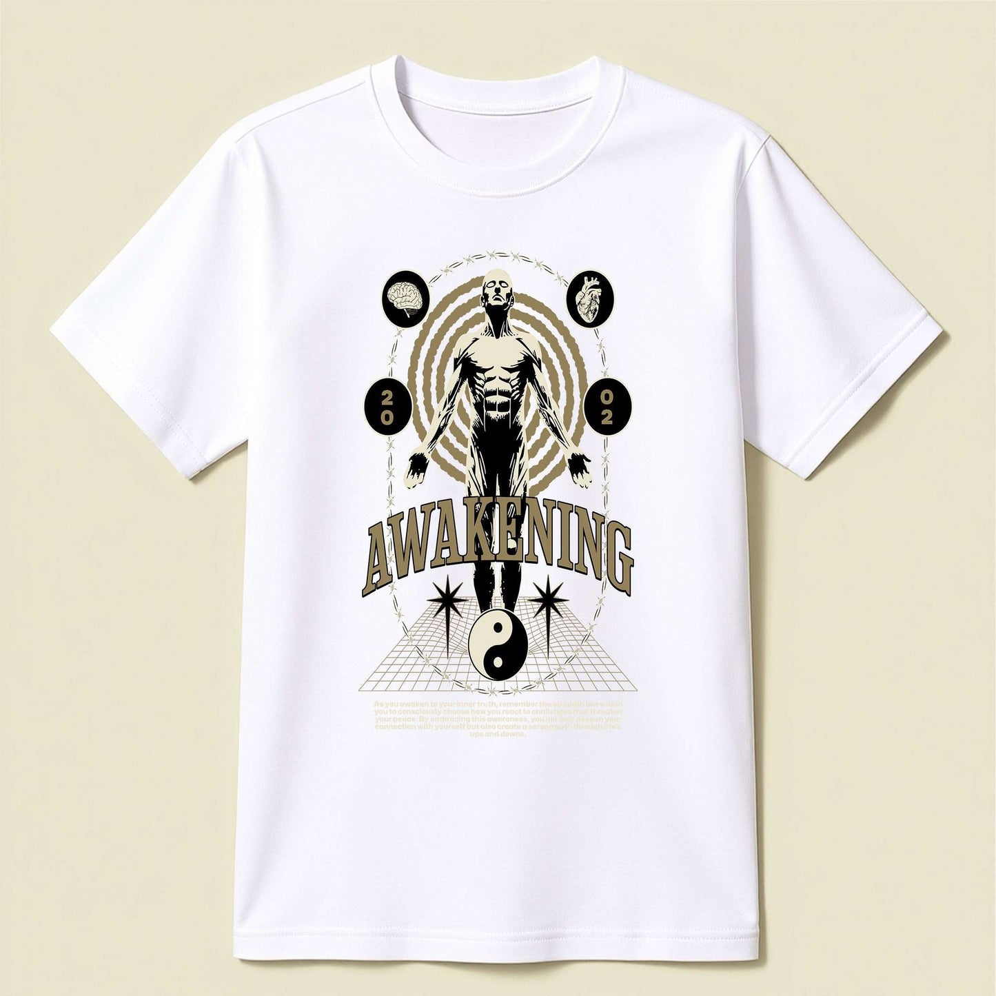Awakening Graphic T-Shirt - Bold Design with soft feel - Opendoor Accessories