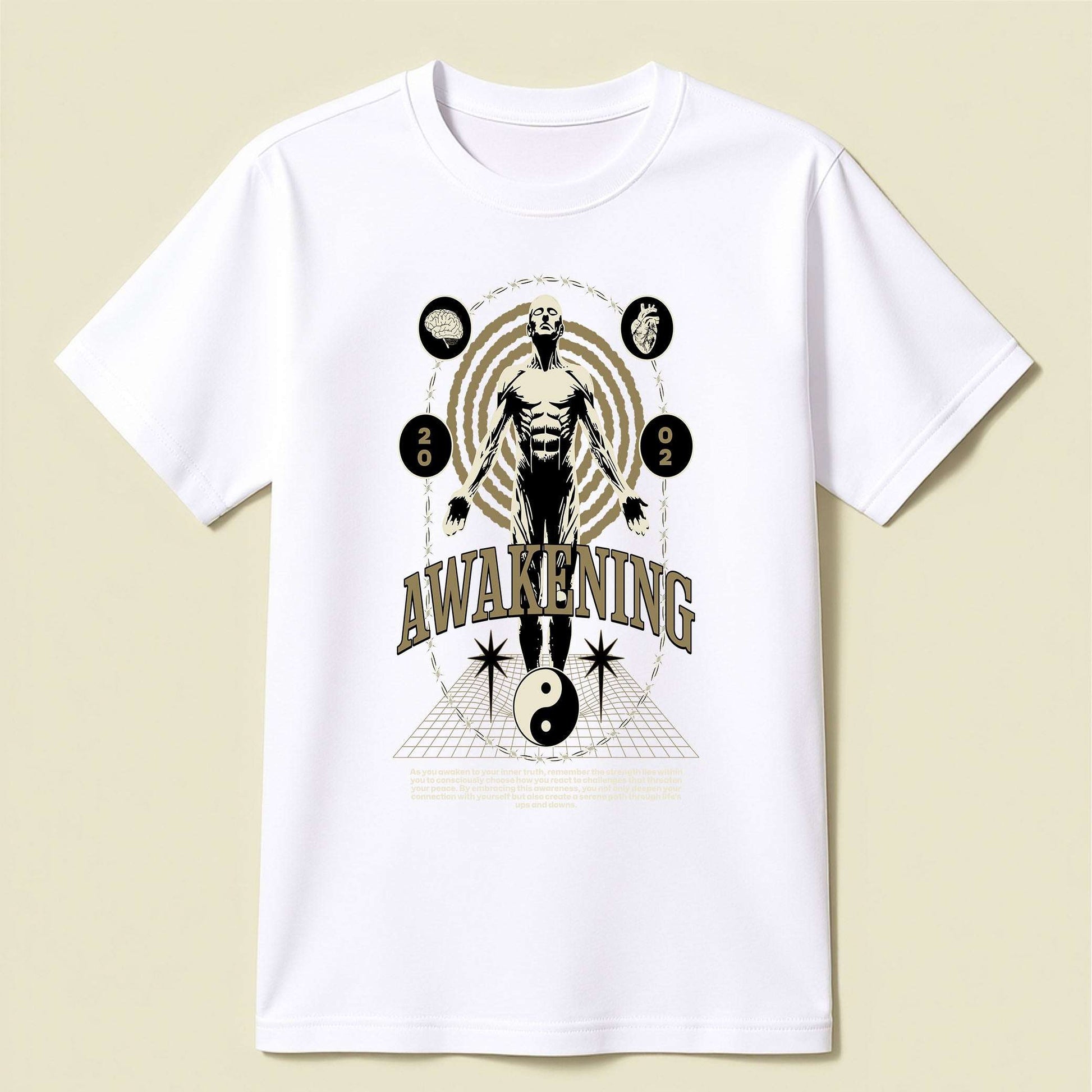 Awakening Graphic T-Shirt - Bold Design with soft feel - Opendoor Accessories