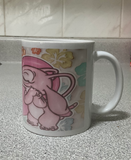 Blue Duo Heart Mug | Cute Ceramic Mug for Daily Use