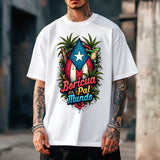Boricua Pal Mundo T-Shirt - Opendoor Accessories