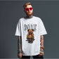 Broken Culture T-Shirt | Distressed Teddy Bear Streetwear - Opendoor Accessories