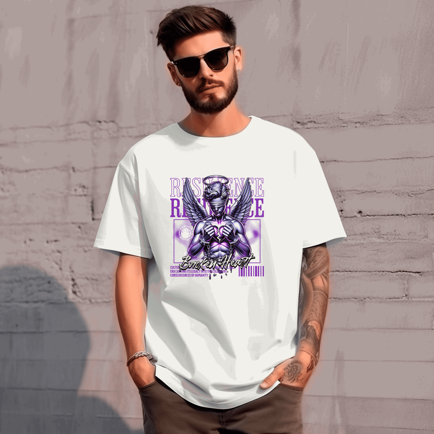 Broken Heart T-Shirt - Opendoor Accessories