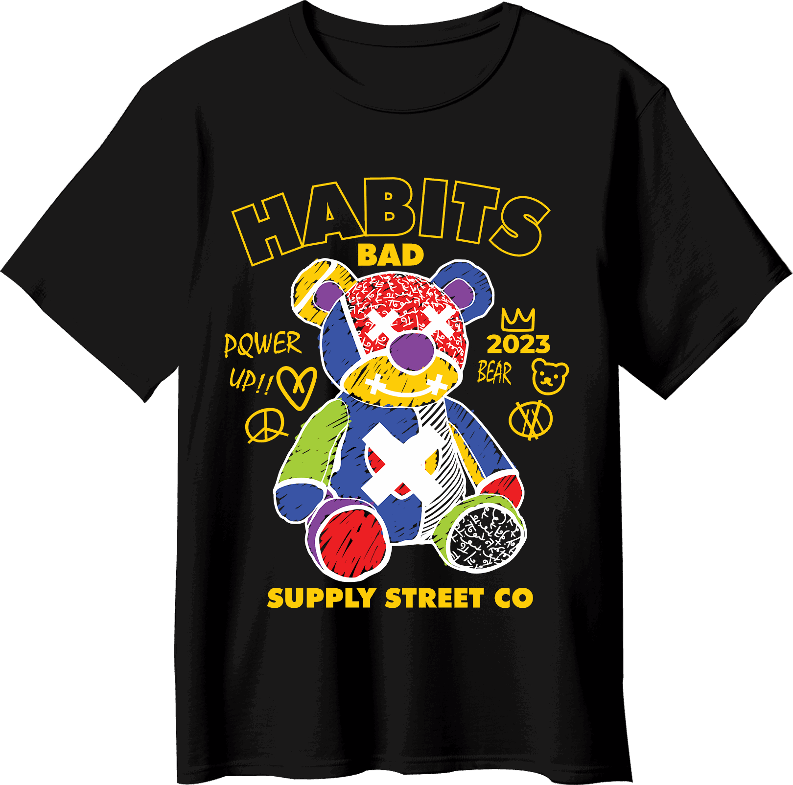 Bad Habits T-Shirt - Opendoor Accessories