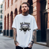Hell Hound T-Shirt | Cerberus Three - Headed Dog Tee - Opendoor Accessories