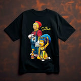 Homer and Marge Simpson Streetwear T-Shirt - Opendoor Accessories