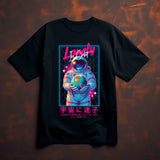 Lonely in Orbit Astronaut Graphic Tee - Opendoor Accessories