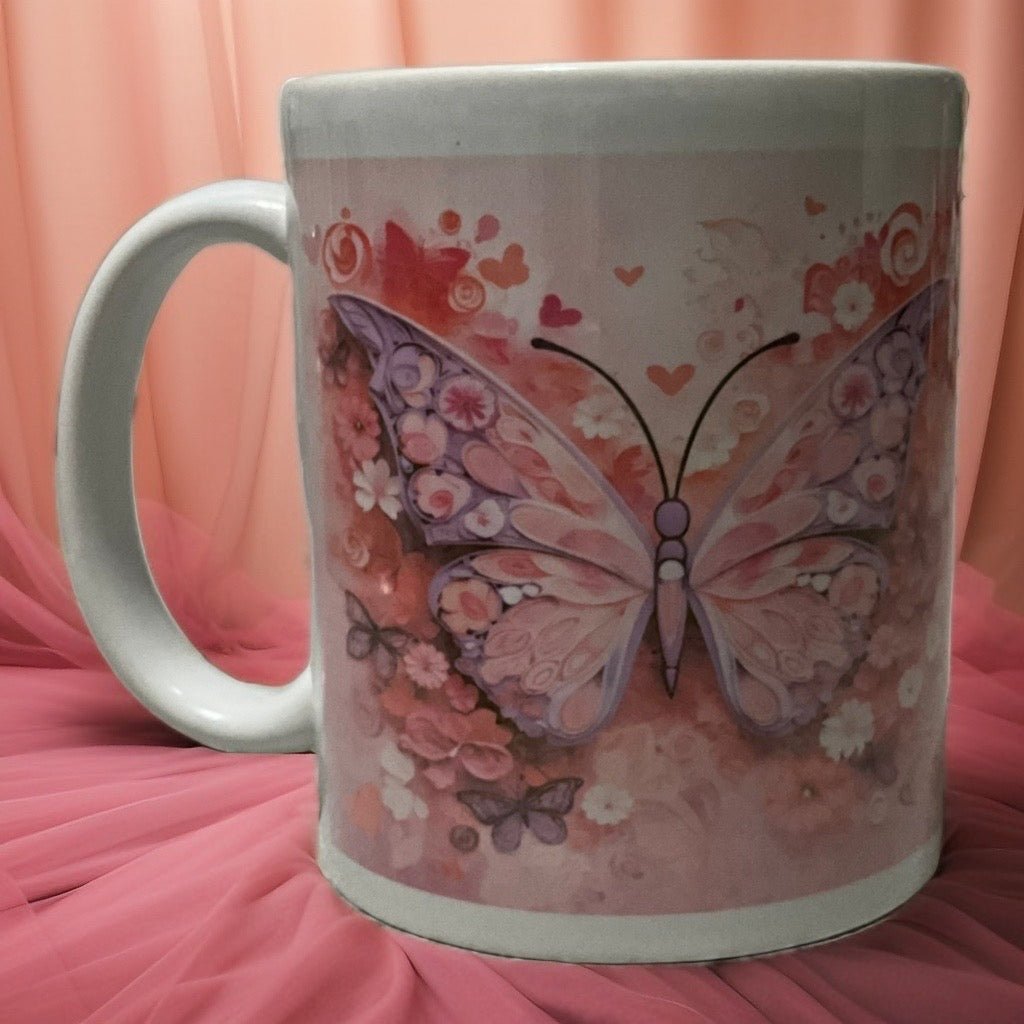 Lucky Butterfly Mug – Your Morning Dose of Magic - Opendoor Accessories