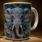 Mandala Elephant Mug – Sip with Serenity and Strength - Opendoor Accessories