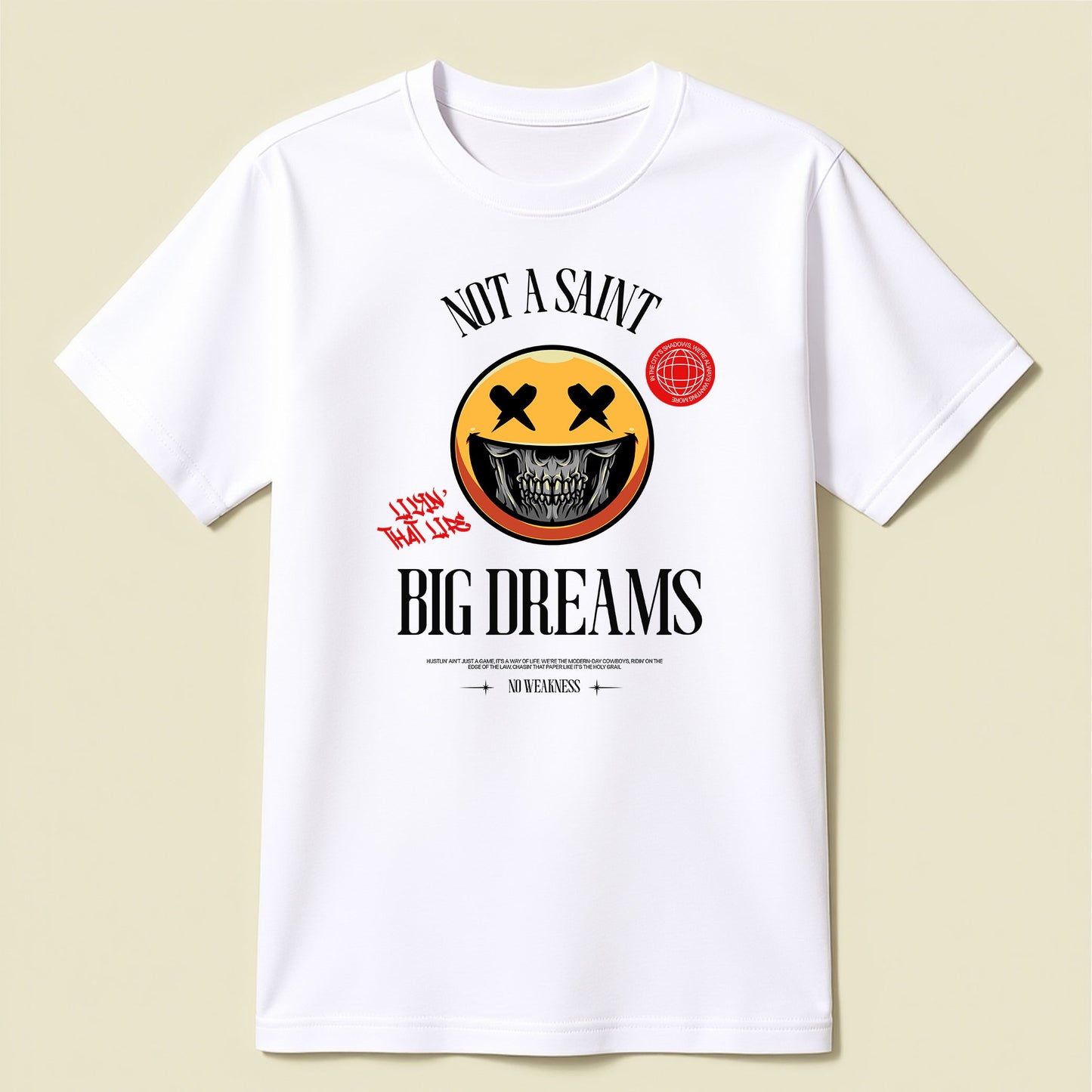 No Saint Big Dreams Graphic T-Shirt - Opendoor Accessories
