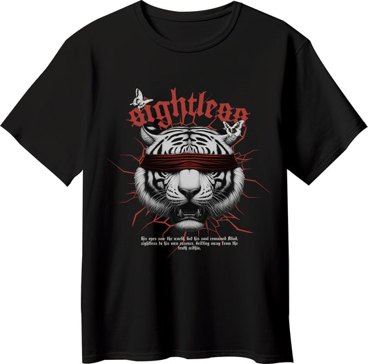 Sightless Tiger T-Shirt - Opendoor Accessories