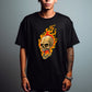 Skull on Fire T-Shirt - Opendoor Accessories