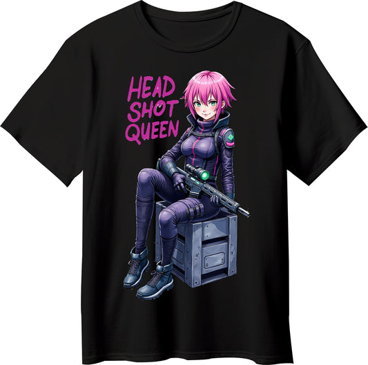 Soldier Girl Gamer T-Shirt: Dominate the Scoreboard - Opendoor Accessories