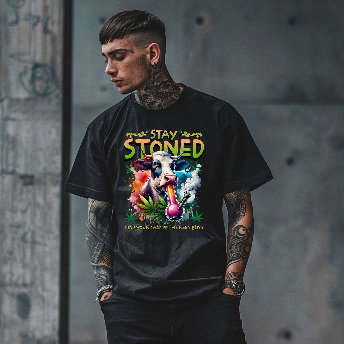 Stay Stoned T-Shirt - Opendoor Accessories