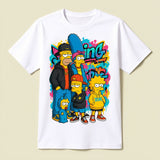 The Simpsons Street Art T-Shirt - Opendoor Accessories