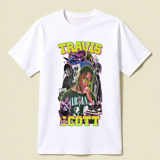 Travis Scott Collage Graphic Tee - Opendoor Accessories
