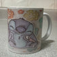 Tropical Love Mug | Cute Blue Aliens Ceramic Cup - Opendoor Accessories