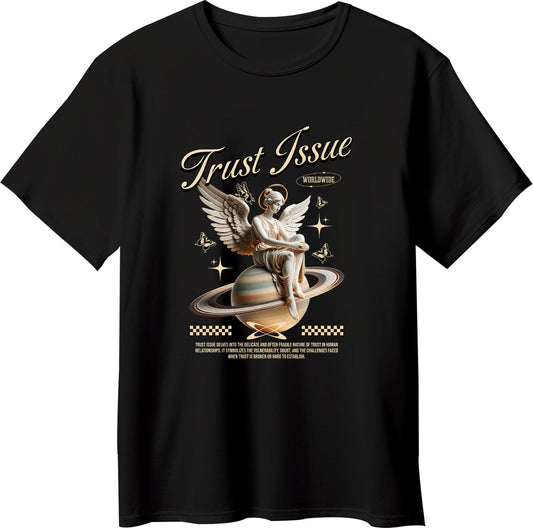 Trust Issue T-Shirt | Angel Graphic Streetwear Tee