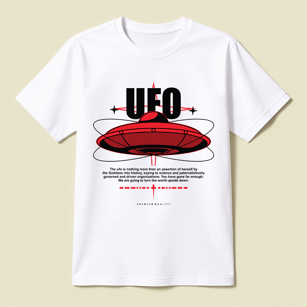UFO Graphic T-Shirt - Opendoor Accessories