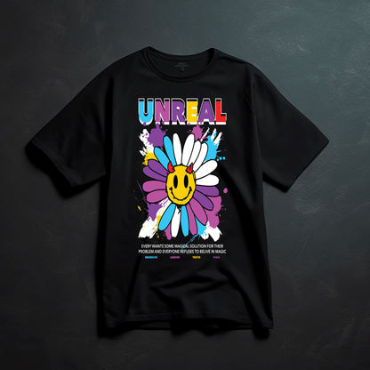 Unreal Daisy Demon T-Shirt | Psychedelic Streetwear Graphic