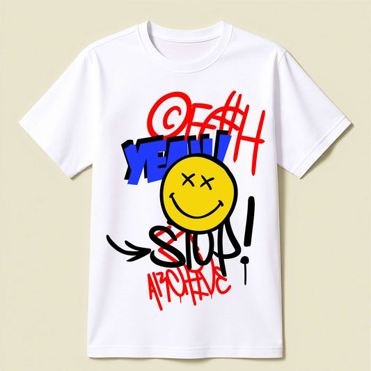 "Yeah Stop!" Graffiti T-Shirt – Tag Your Style! - Opendoor Accessories